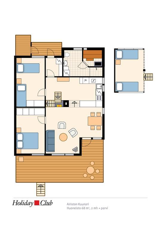 Holiday Club Airisto Apartments Strandby エクステリア 写真