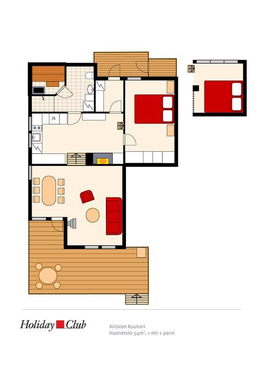 Holiday Club Airisto Apartments Strandby エクステリア 写真