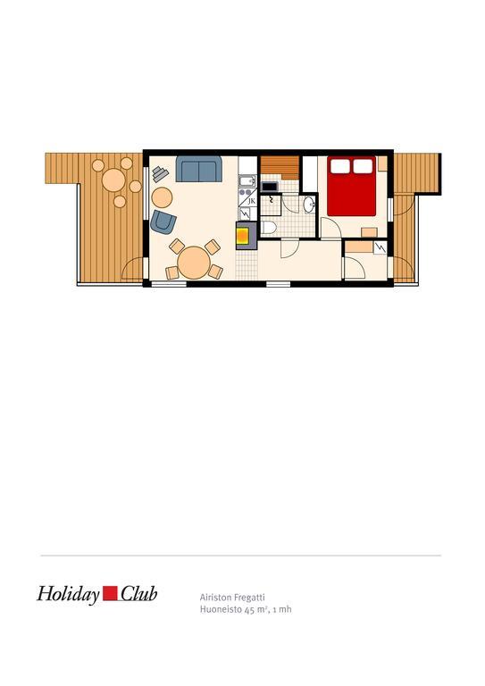 Holiday Club Airisto Apartments Strandby エクステリア 写真